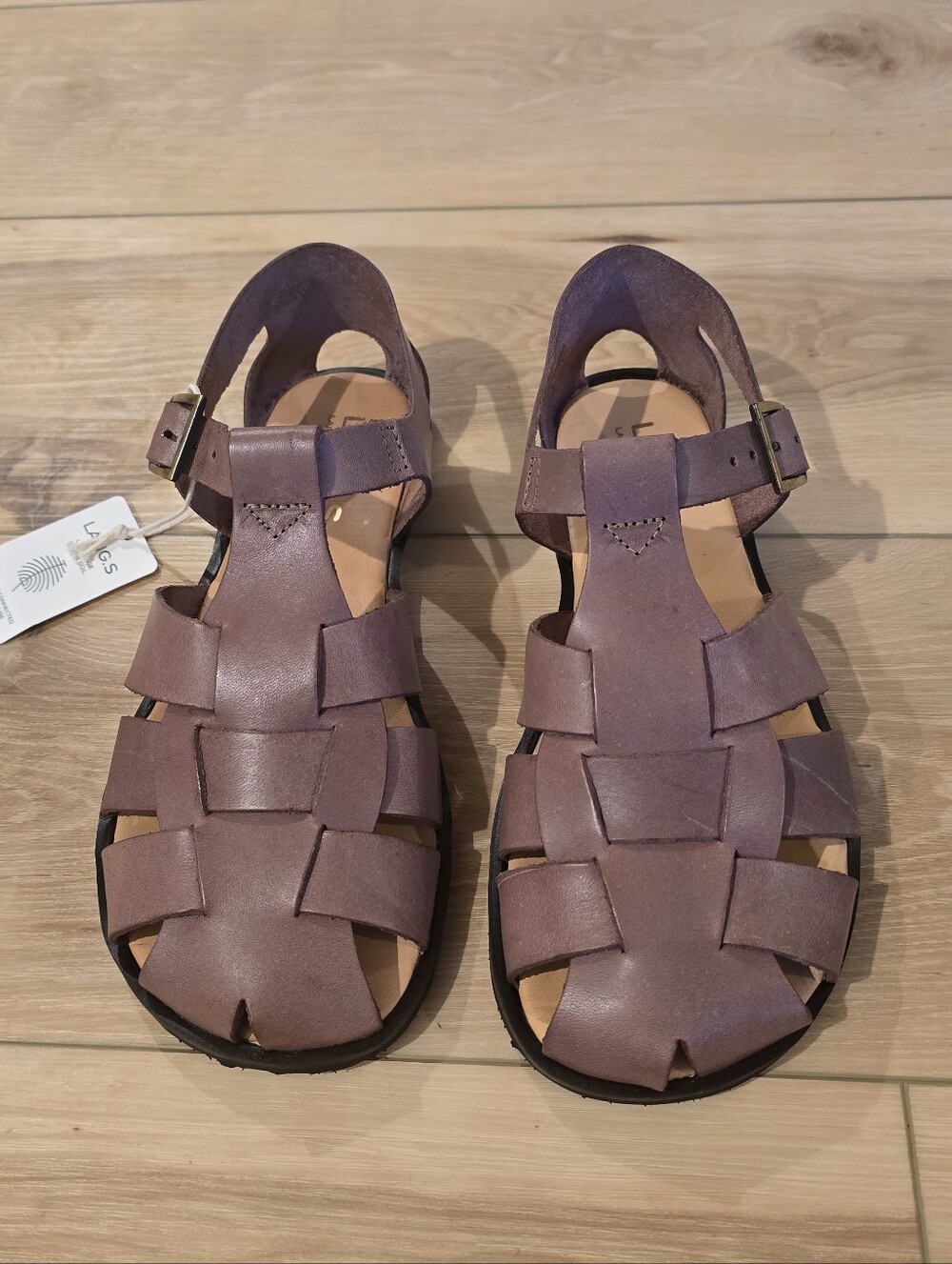 Lang.S Barefoot Fisherman Sandals Size 38